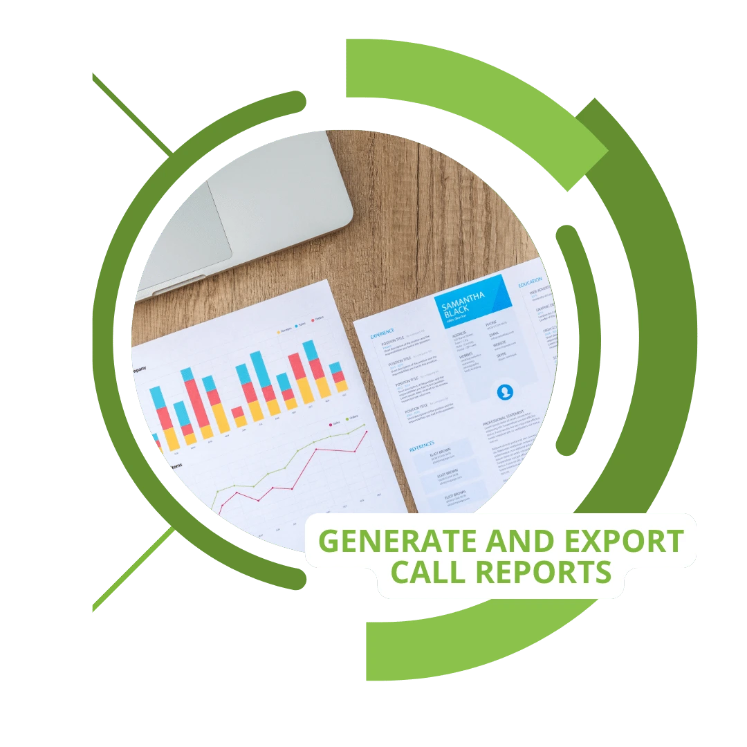 Business reports on a desk