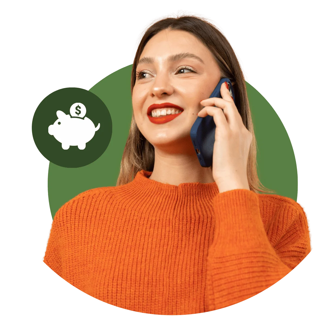Hombre hablando por telefono