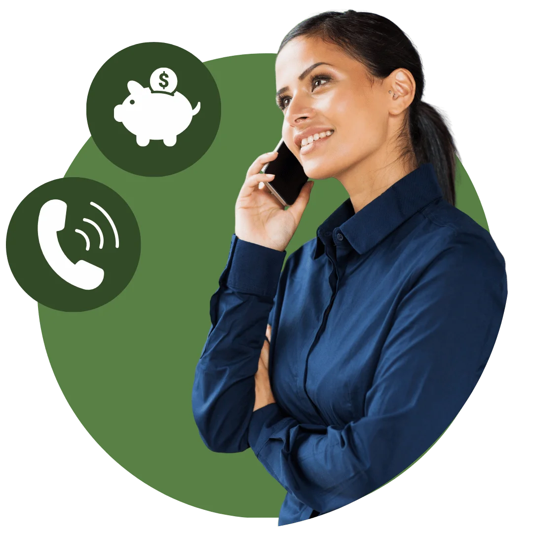 Hombre hablando por telefono